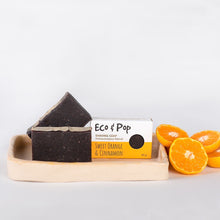 Lataa kuva Galleria-katseluun, Eco&amp;Pop Sheivaus-/Kylpysaippua Sweet Orange &amp; Cinnamon
